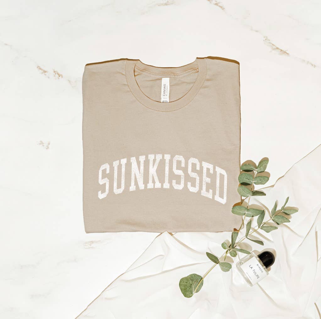 Sunkissed Graphic Tee - Tan