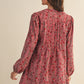 Floral Corduroy Dress