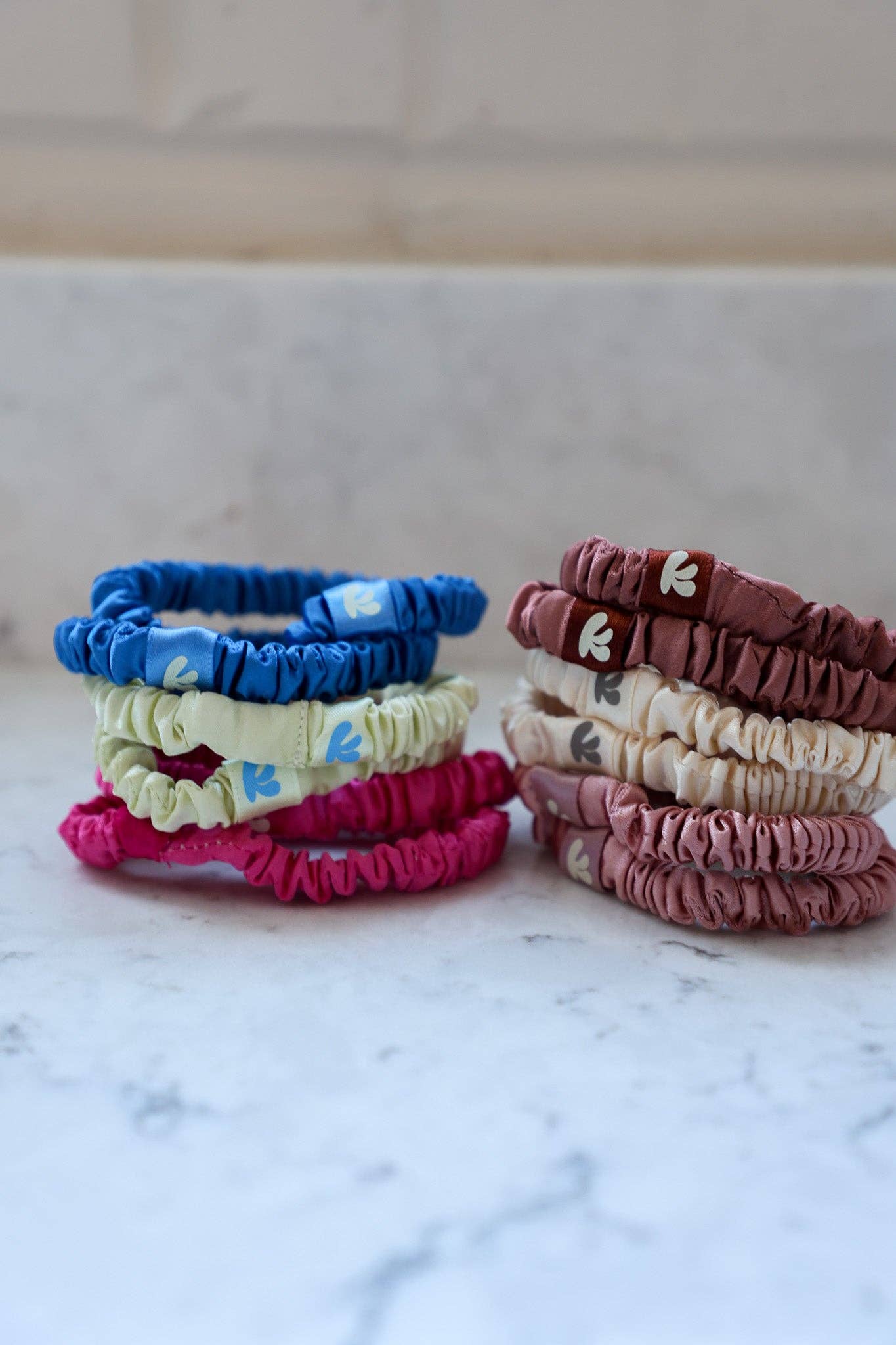 SKINNY SATIN SLEEP SCRUNCHIE SET: NEUTRAL PACK