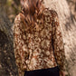 Floral Crinkle Blouse