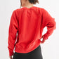 Mineral Wash Lace Pullover