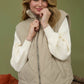 Fleece Puffer Vest