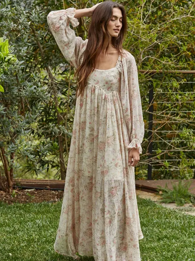 Blooming Meadow Maxi Dress