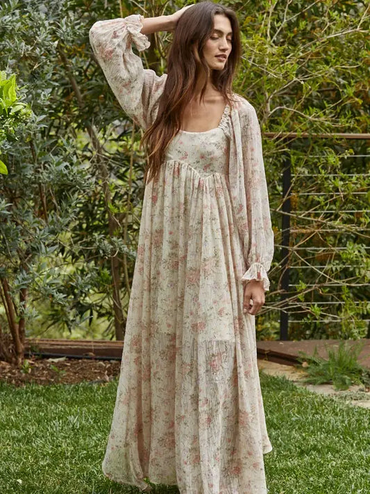 Blooming Meadow Maxi Dress