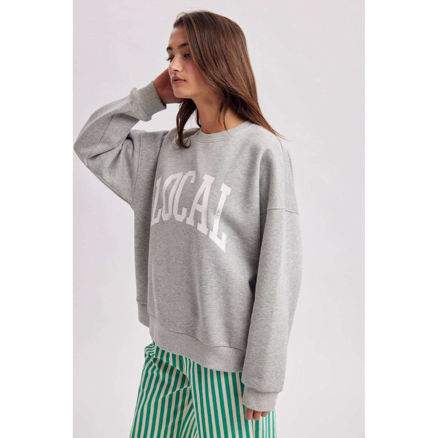 Distressed Local Crewneck
