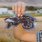 Paisley Claw Clip I Brown