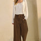 Wide Leg Mineral Wash Pants