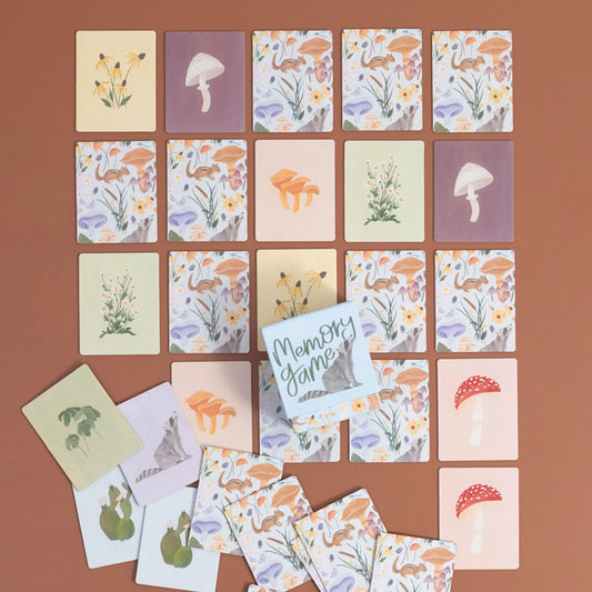 Flora & Fauna Memory Game