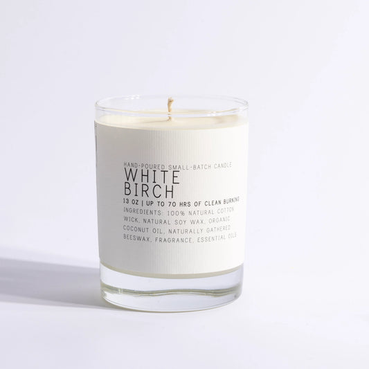 White Birch Candle