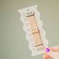 Tan Checkerboard Stretch Band