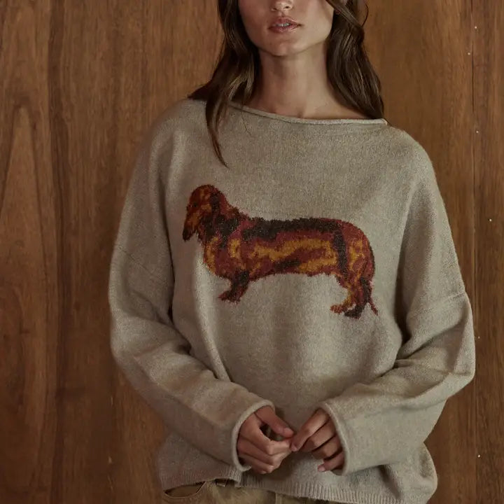 Cozy Dachshund Sweater