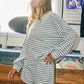Easy Striped Knit Shorts