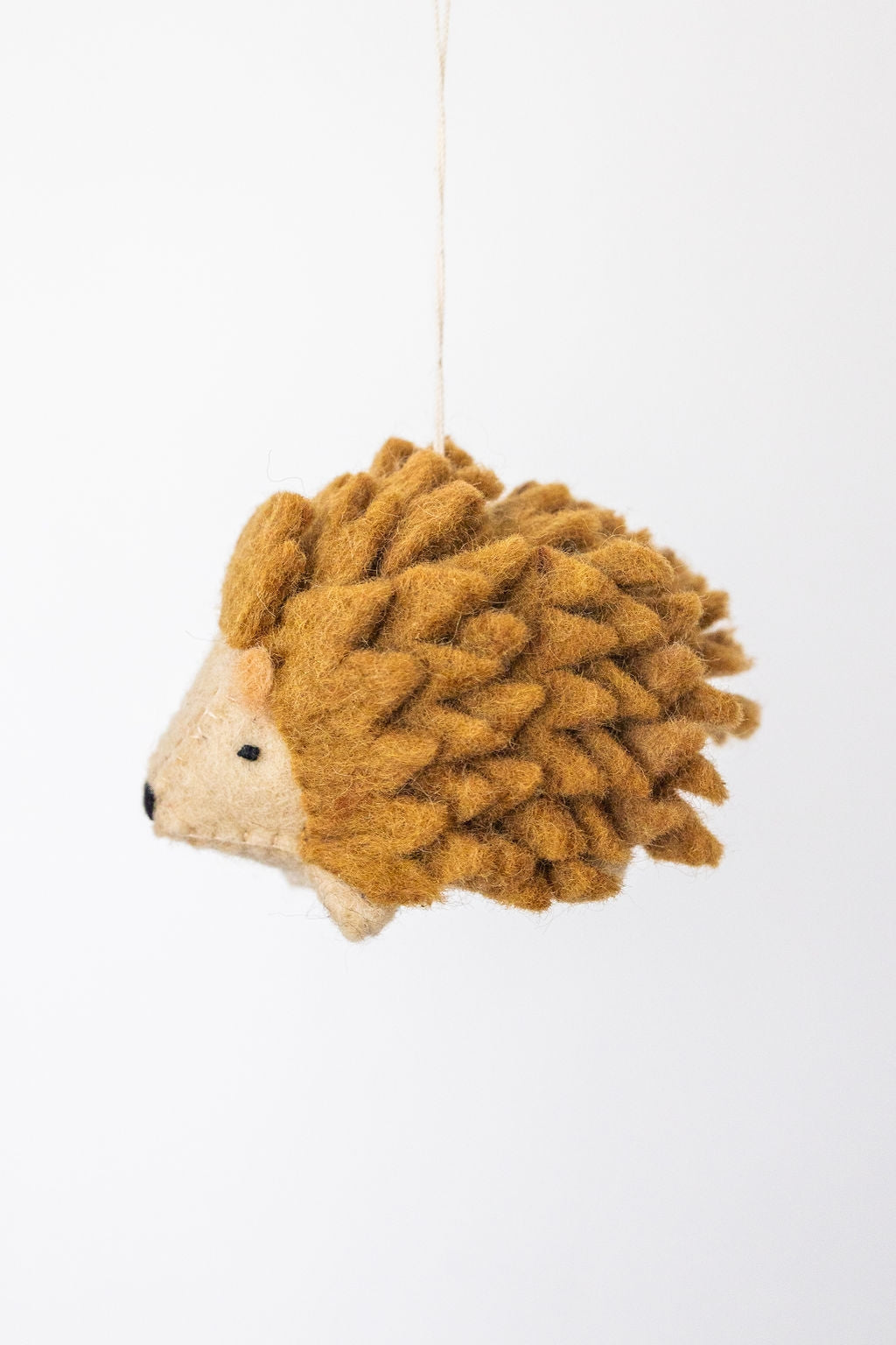 Hedgehog Felt Ornament
