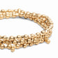 Everyday Gold Beaded Wrap