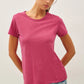 Everyday Cotton Slub Tee I Rosewood