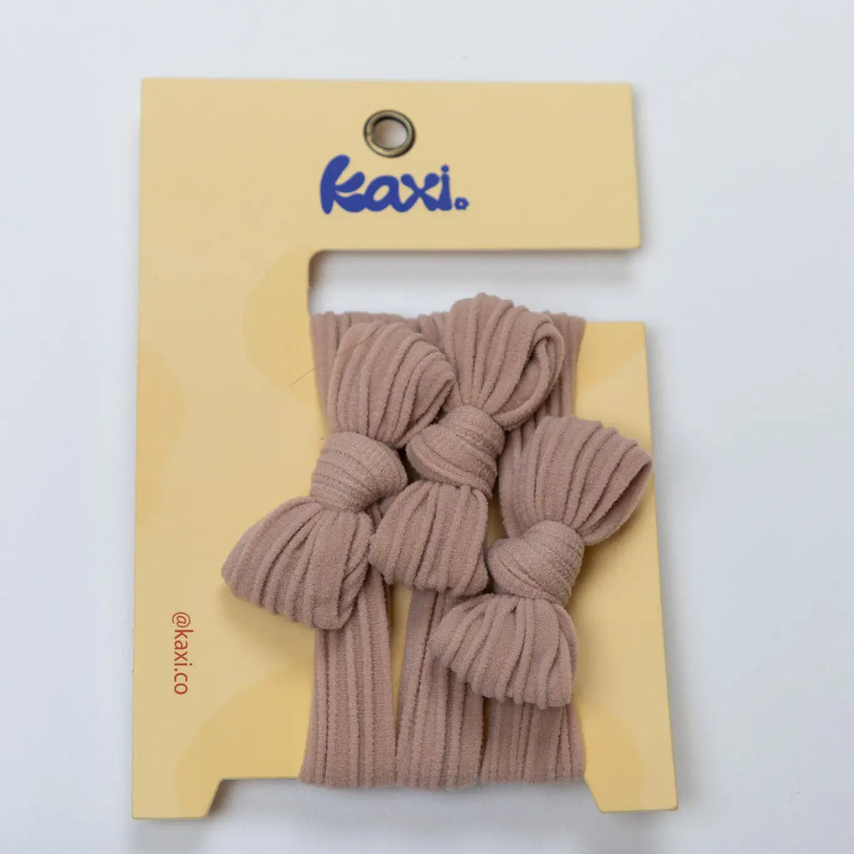 Bow Slick Back Hair Ties