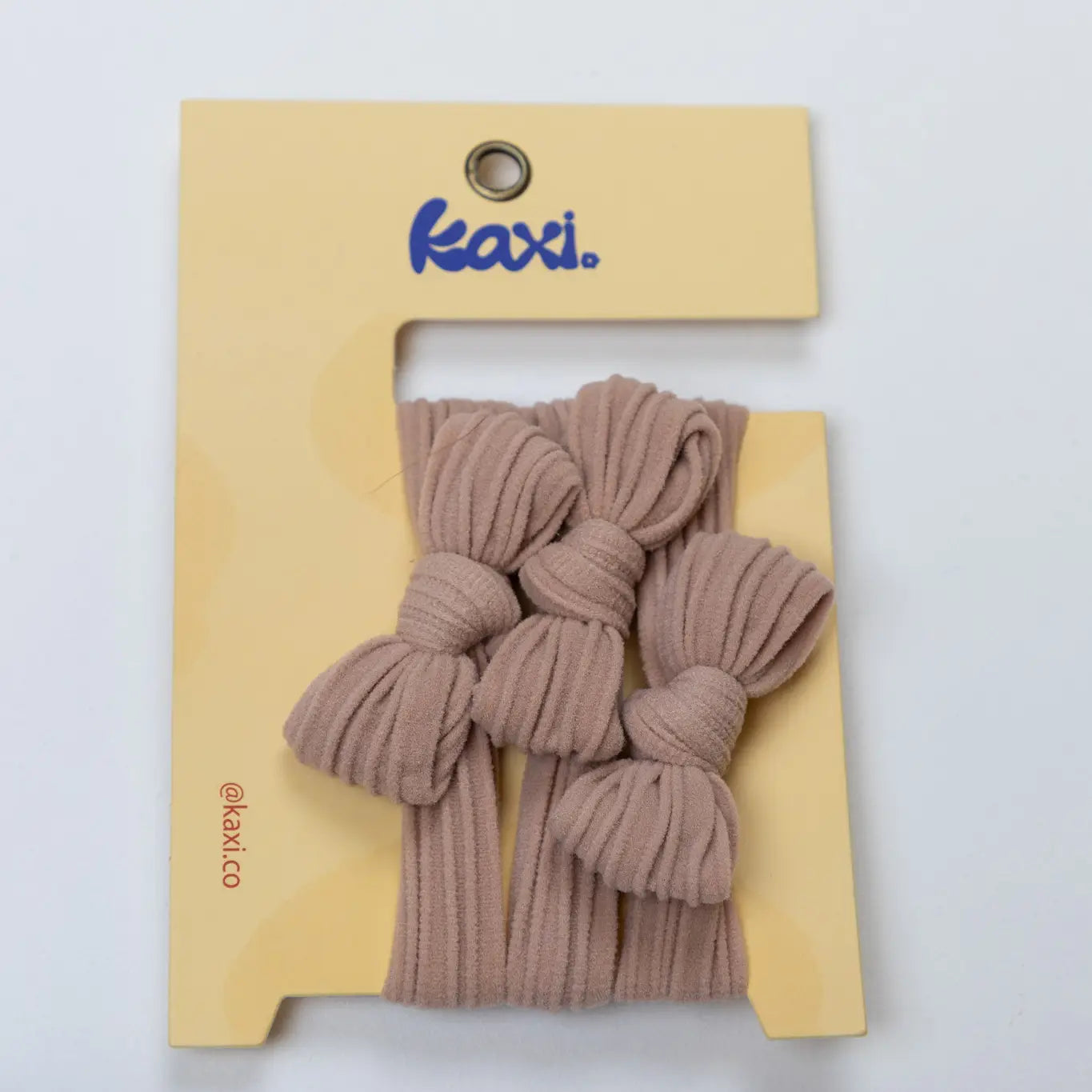 Bow Slick Back Hair Ties