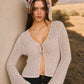 Crochet Bell Sleeve Cardigan