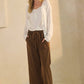 Wide Leg Mineral Wash Pants
