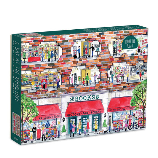 A Day at the Bookstore 1000 Piece Puzzle