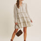 Romantic Toile Mini Dress