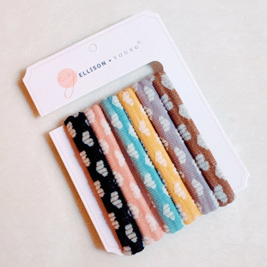 Heart Hair Ties