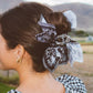 Paisley Claw Clip I Brown