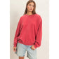 Mineral Wash Crew I Red