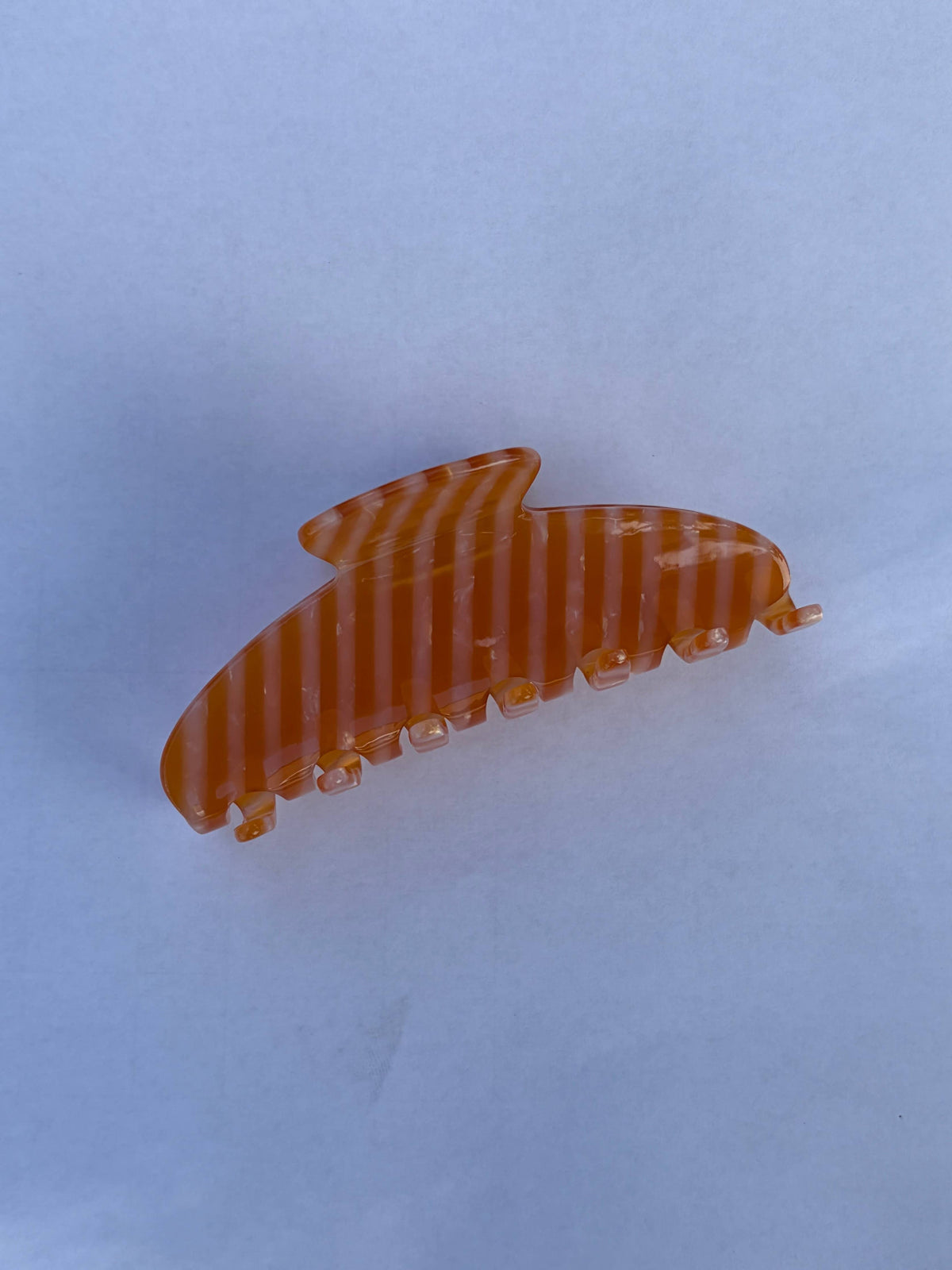 Stripe Claw Clip