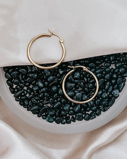 Everyday Gold Hoop Earrings