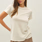 Acid Wash Cotton T-Shirt