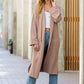 Effortless Knitted Trench Coat