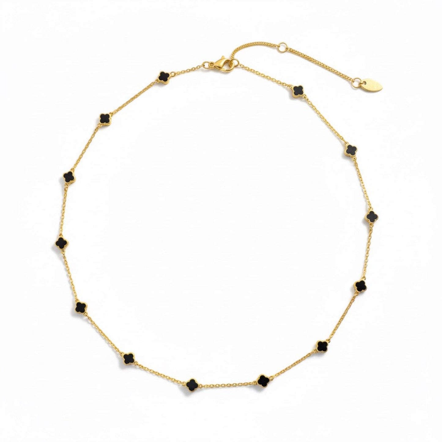 Petite Clover Charm Necklace