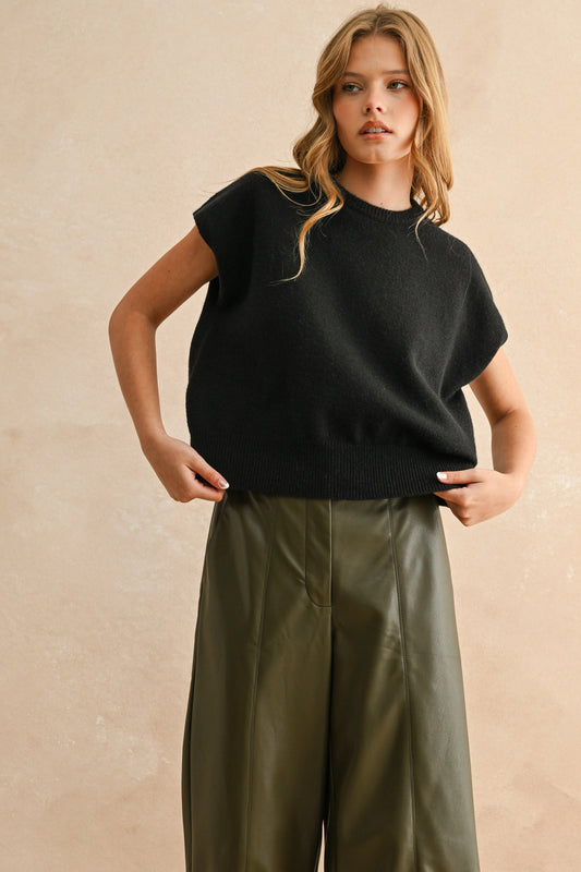 Loose Fit Sweater Top