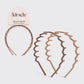 Neutral Zigzag Headbands