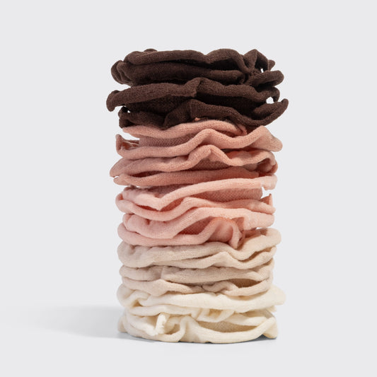 Soft Petal Hair Ties I Blush