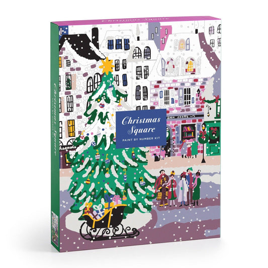 Holiday Paint-By-Number Art Kit