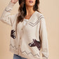 Chunky Knitted Horse Cardigan