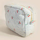 Floral Cosmetic Pouch