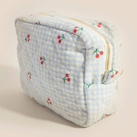 Floral Cosmetic Pouch