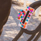 Beaded Claw Clip : Checker
