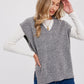 Oversized Knit Vest