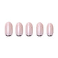 Silver Belle Press-On Nails|Natural Nail| Silver Accent