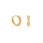 Pearl Huggie Hoops