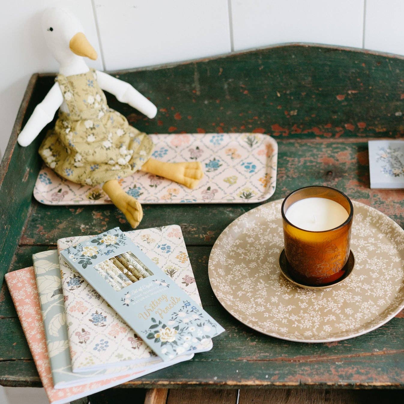 Reverie Floral Notebook Set | 3 Softcover Lined Journals
