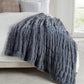 Luxury Heavyweight Ruched Throw Blankets