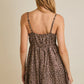 Bubble Hem Leopard Dress