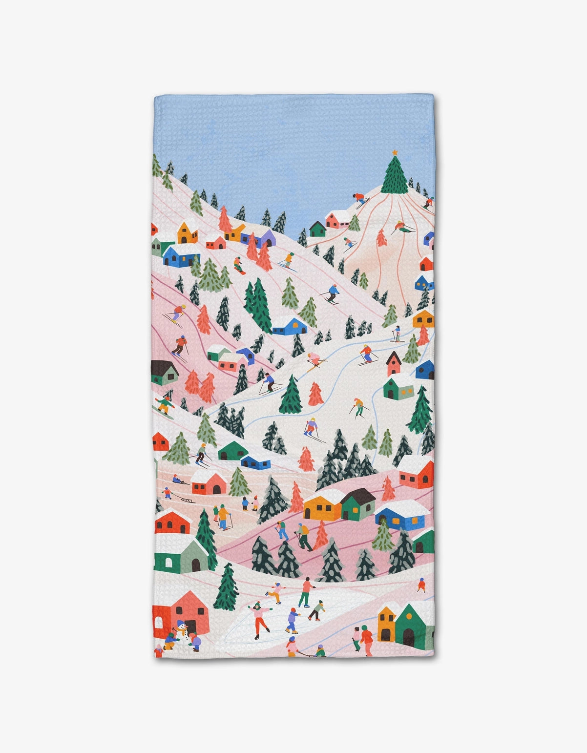 Winter Holiday Bar Towel