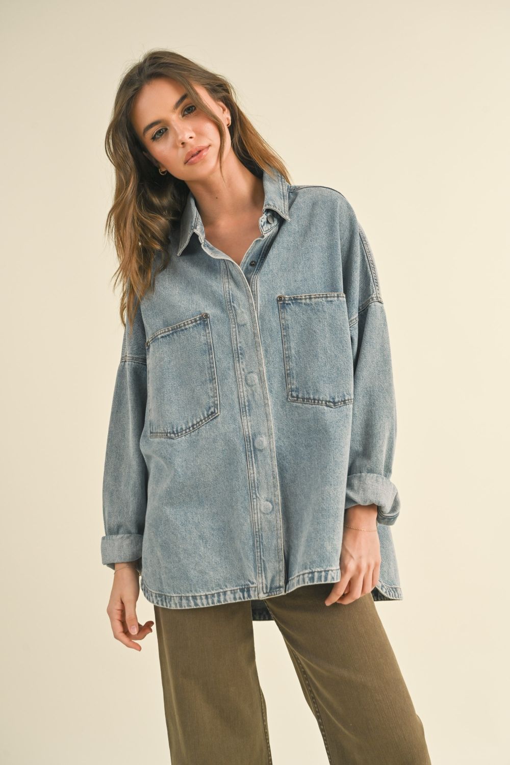 The Effortless Denim Shirt