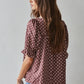 Sweetheart Polka Dot Top